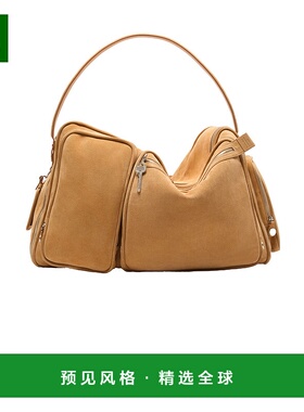 香港直邮Acne Studios CAMERO HOTEL 绒面皮革单肩包 A10486