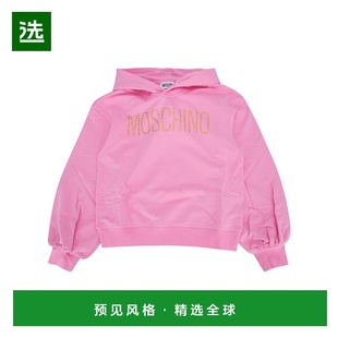 香港直邮Moschino HDF05ZLDA1650243 logo缀饰连帽衫