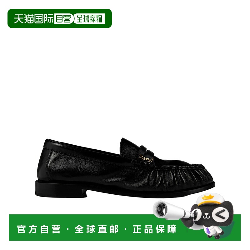 香港直邮Saint Laurent 褶皱设计乐福鞋 124926