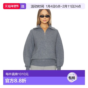 1h可退 香港直邮Helmut Lang 海尔姆特·朗 女士 Boiled 拉链高领