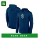 美国直邮 Fanatics 男士 1h可退 深海蓝色西雅图克拉肯正品 轻量
