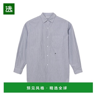 香港直邮Nanamica 男士衬衫 REGULARCOLLARSTRIPEWINDSHIRTSUGF36