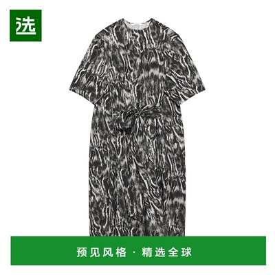 香港直邮Givenchy 动物纹印花连衣裙 BW22MG168X