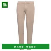 舒适时尚 1h可退 休闲长裤 brown棕色 香港直邮Dondup 男士