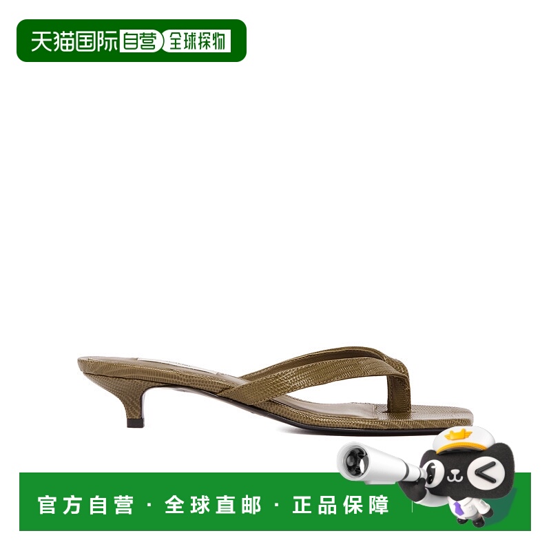 香港直邮Toteme 夹趾拖鞋 253WAS1010LE0102一脚蹬