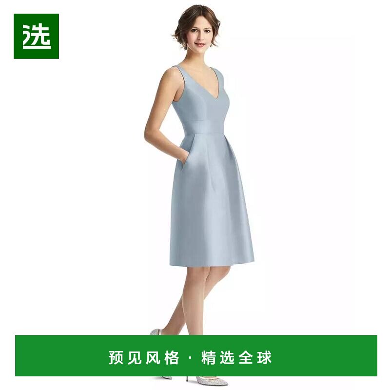 【美国直邮】alfred sung 女士 连衣裙 支付后1h可退图片