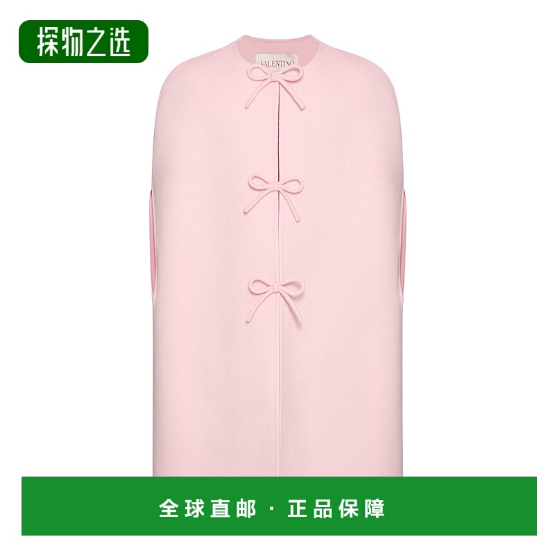 香港直邮Valentino 蝴蝶结斗篷外套 BCG4936JA