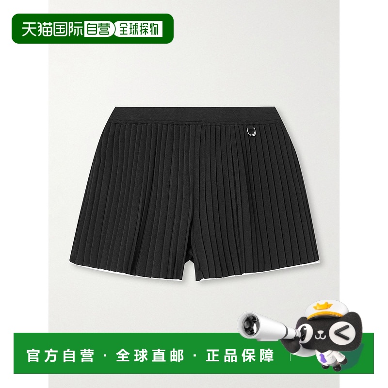 1h可退 香港直邮Jacquemus 女士 褶皱处理针织短裤 24E241KN43623