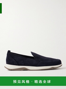 1h可退 香港直邮Berluti 伯尔鲁帝 男士 Echappe 绒面革直入式运