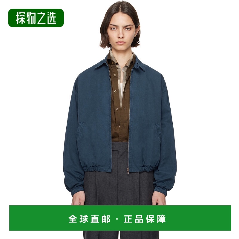 香港直邮AURALEE 女士 海军蓝 Product Dyed Finx Gabardine Swin