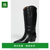 香港直邮Paris 50mm Texas 1h可退 女士 Bettina 靴子 black黑色