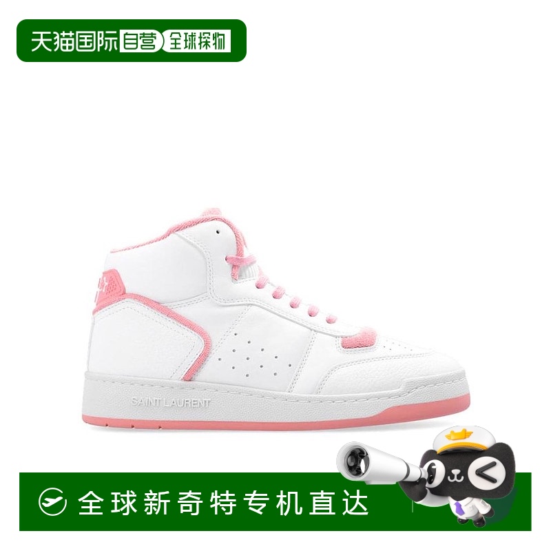 1小时内可退 香港直邮Saint Laurent 圣罗兰 女士 高帮运动鞋 686