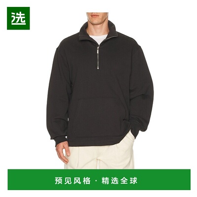 1h可退 香港直邮Helmut Lang 海尔姆特·朗 男士 1/4拉链针织衫 Q