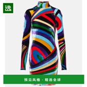 Iride 1h可退 天鹅绒迷你连衣裙 璞琪 女士 香港直邮Emilio Pucci