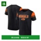 美国直邮 Fanatics 男士 1h可退 黑色辛辛那提猛虎队复古风格 短