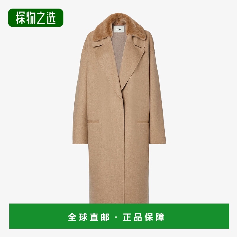 1h可退 欧洲直邮FENDI 芬迪 25秋冬 FF6172ANQ1F1KXQ 女士 大衣