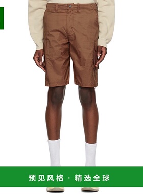 1h可退 香港直邮Our Legacy 男士 棕色 Mount 短裤 M2244MGBT工装