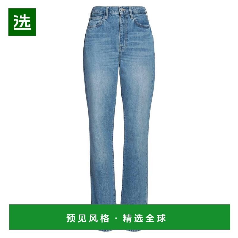 1h可退 香港直邮Frame Denim 女士 牛仔长裤 blue蓝色 舒适时尚,女装/女士精品,牛仔裤,淘宝优惠券,粉丝福利购,淘宝优惠卷