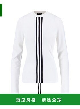 1h可退 香港直邮Y-3 女士 白色毛线衫 KD4760CWHITEBLACK针织衫