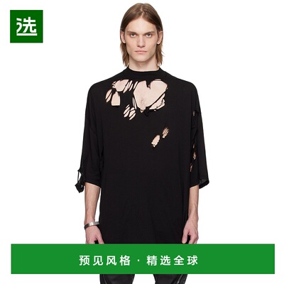 1h可退 香港直邮Rick Owens Lilies 瑞克·欧文斯 男士 黑色 Holl