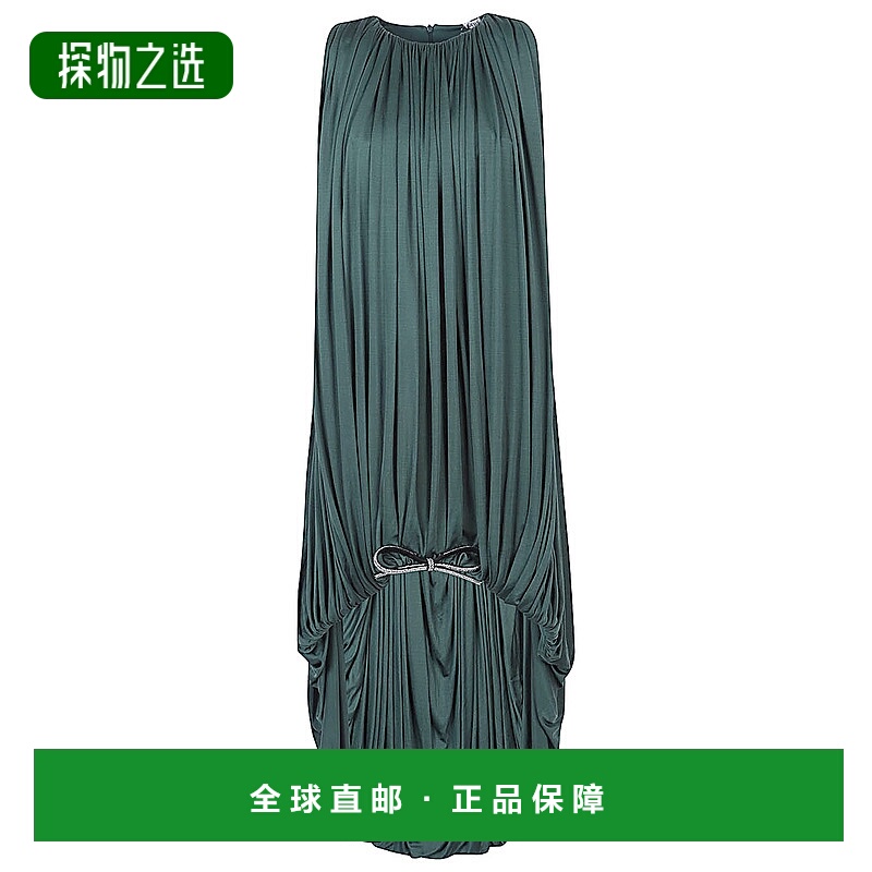 香港直邮LOEWE 罗意威 女士 绿色连衣裙 S359Y09XJ1