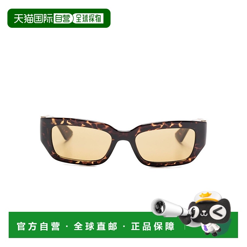 1h可退 香港直邮Bottega Veneta 葆蝶家 女士 Dash 矩形太阳镜 84