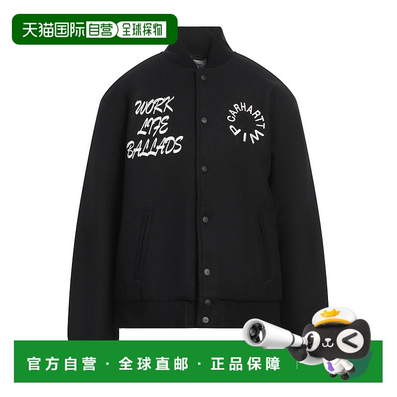 1h可退 香港直邮Carhartt 卡哈特 男士 夹克 black黑色 舒适时尚