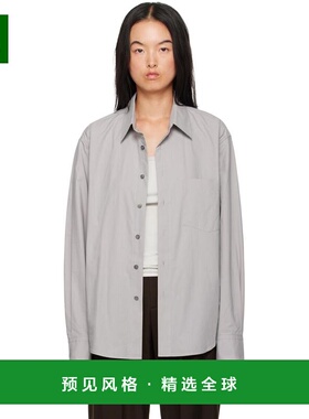 1h可退 【美国直邮】Recto灰色Gigo大码衬衫 女装 女士精品衬衫 1