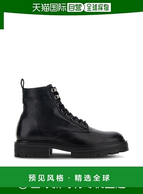 1h可退 欧洲直邮HOGAN 男士靴子HXM6730FM70TLTB999工装靴男靴