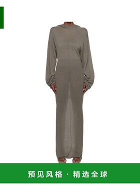 香港直邮RICK OWENS 女士连衣裙 RP02E4649M34 AW2025 灰色 Conco