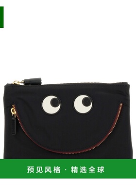 香港直邮ANYA HINDMARCH 女士单肩包 193559BLACK-0 CO 黑色