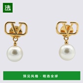 标志金属耳环 1h可退 女士 VLOGO 香港直邮Valentino 华伦天奴