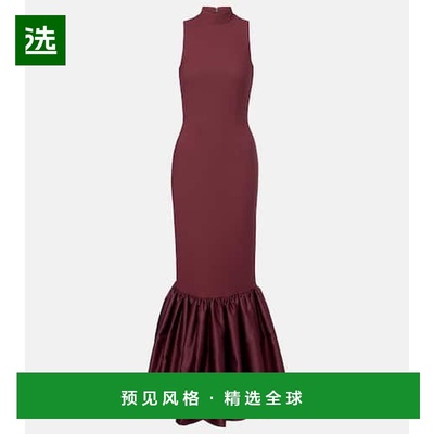 1h可退 香港直邮ROTATE BIRGER CHRISTENSEN 女士 褶皱长款连衣裙