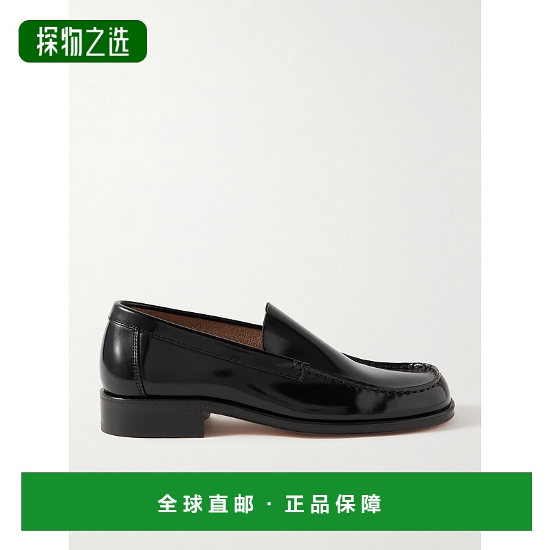 香港直邮Lemaire 女士 亮面樂福鞋 FO0249LL0163 black黑色 舒适