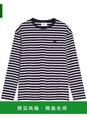 香港直邮Maison Kitsune 狐狸头贴片 T 恤 OM00125KJ0044长袖