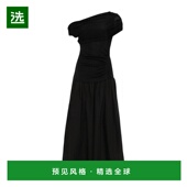黑色 香港直邮SELF Drape RS26108MB SS2026 PORTRAIT 女士连衣裙