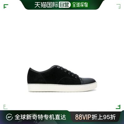 香港直邮Lanvin 黑色拼接休闲运动鞋 FMSKDBB1ANAP浪凡