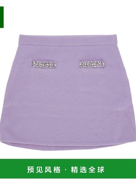 1h可退 香港直邮Self-Portrait 女士 Self-portrait 紫色半身裙 P