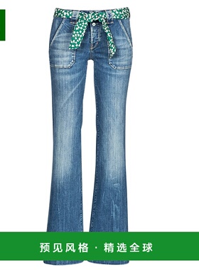 欧洲直邮Le Temps des Cerises 女士 JFFLARE0W9040 喇叭裤 蓝色