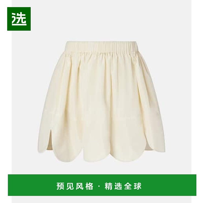 1h可退 香港直邮Simone Rocha 蒙娜·罗莎 女士 府绸迷你半身裙,女装/女士精品,半身裙,淘宝优惠券,粉丝福利购,淘宝优惠卷