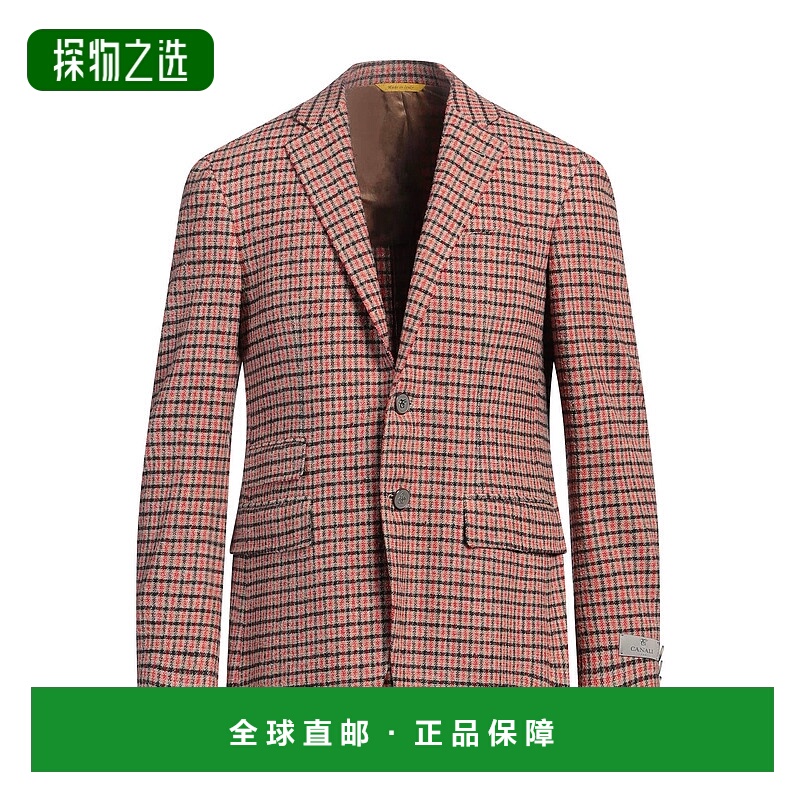 香港直邮Canali 康钠丽 男士 西装外套 beige米色 舒适时尚