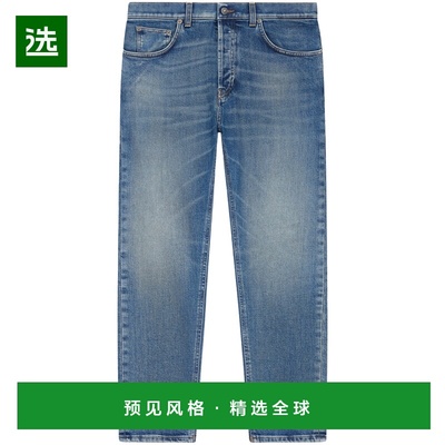 香港直邮DONDUP 男士牛仔裤 UP576DSE340K03800 AW2025 蓝色