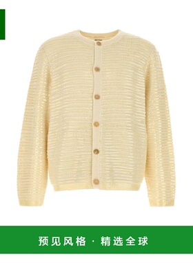 香港直邮BODE 男士针织衫 MRF25KT009IVORY AW2025 黄色 Embellis