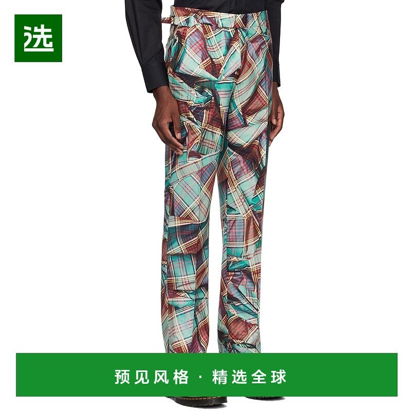 香港直邮Vivienne Westwood SANG 休闲裤阔腿裤-2F01000R-W00M7