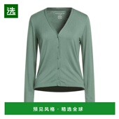 green绿色 1h可退 舒 女士 针织开衫 香港直邮Majestic Filatures