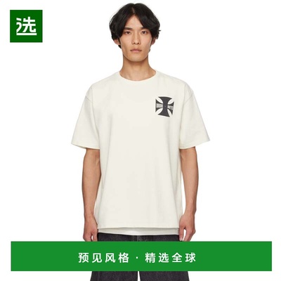 1h可退 香港直邮Rhude 男士 灰白色 Boys T 恤 RHPF25TT24012