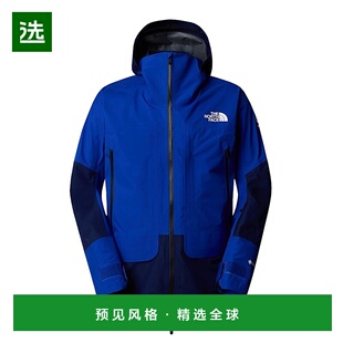欧洲直邮The North Face/北面24新款 男士涤纶拉链蓝色通风口外套