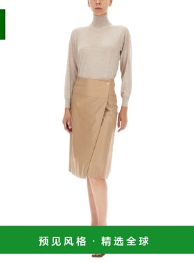 香港直邮ARMA 女士半身裙 006L221050NOUGAT SS2022 浅棕色 