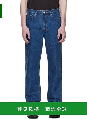 1h可退 香港直邮A.P.C. 男士 蓝色 Martin 牛仔裤 COHTDH09121