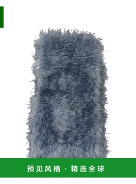 香港直邮GANNI 女士围巾 A7247646 SS2025 宝蓝色 Sciarpa Long P